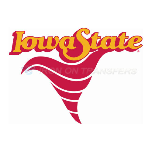 Iowa State Cyclones Logo T-shirts Iron On Transfers N4654